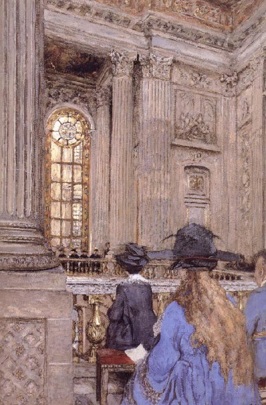 Edouard Vuillard The chapel at Versailles Germany oil painting art